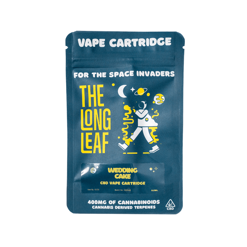 The Long Leaf CBD Products Wedding Cake The Long Leaf 400mg Full Spectrum CBD Vape 0.5ml (BUY 1 GET 1 FREE)