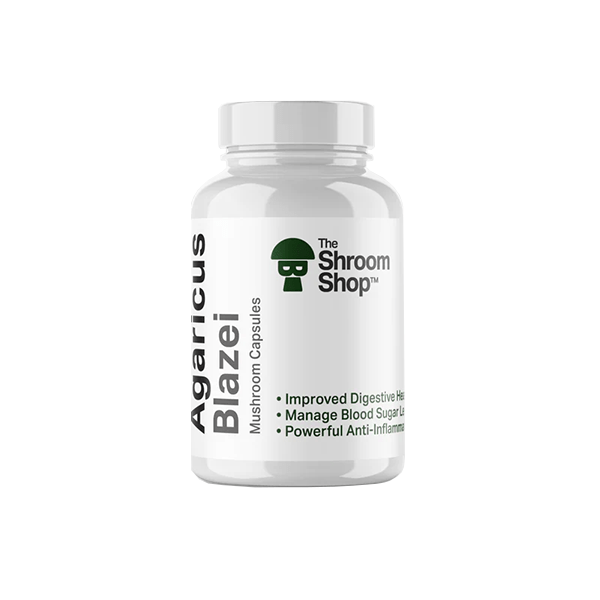 The Shroom Shop CBD Products The Shroom Shop Agaricus Blazei 45000mg Capsules - 90 Caps