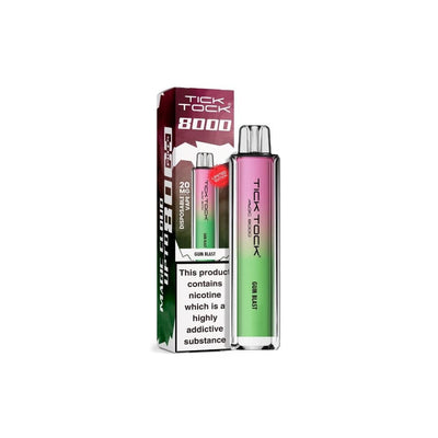 Tick Tock Vaping Products 20mg Tick Tock Magic 8000 Prefilled Pod Kit 8000 Puffs