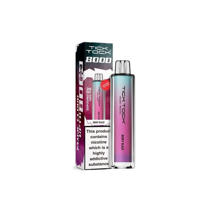Tick Tock Vaping Products 20mg Tick Tock Magic 8000 Prefilled Pod Kit 8000 Puffs