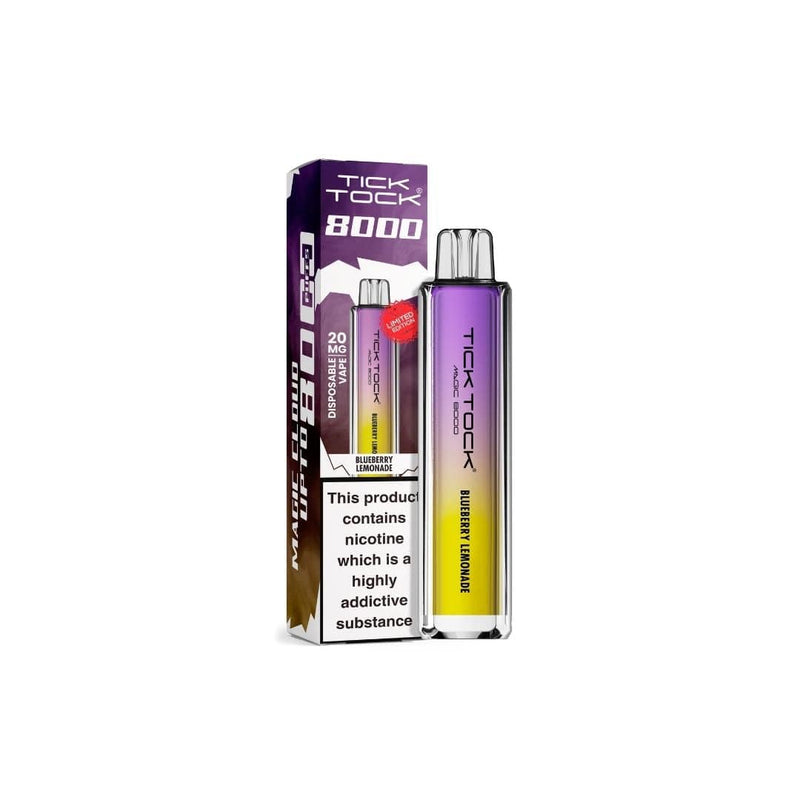 Tick Tock Vaping Products 20mg Tick Tock Magic 8000 Prefilled Pod Kit 8000 Puffs