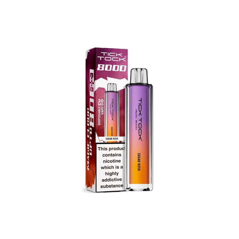Tick Tock Vaping Products 20mg Tick Tock Magic 8000 Prefilled Pod Kit 8000 Puffs