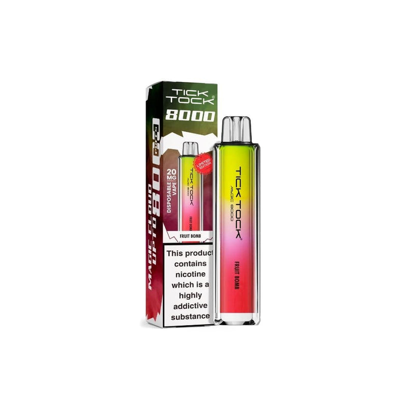 Tick Tock Vaping Products 20mg Tick Tock Magic 8000 Prefilled Pod Kit 8000 Puffs