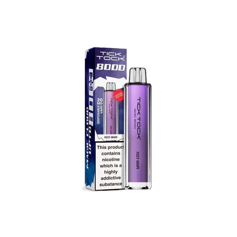 Tick Tock Vaping Products 20mg Tick Tock Magic 8000 Prefilled Pod Kit 8000 Puffs