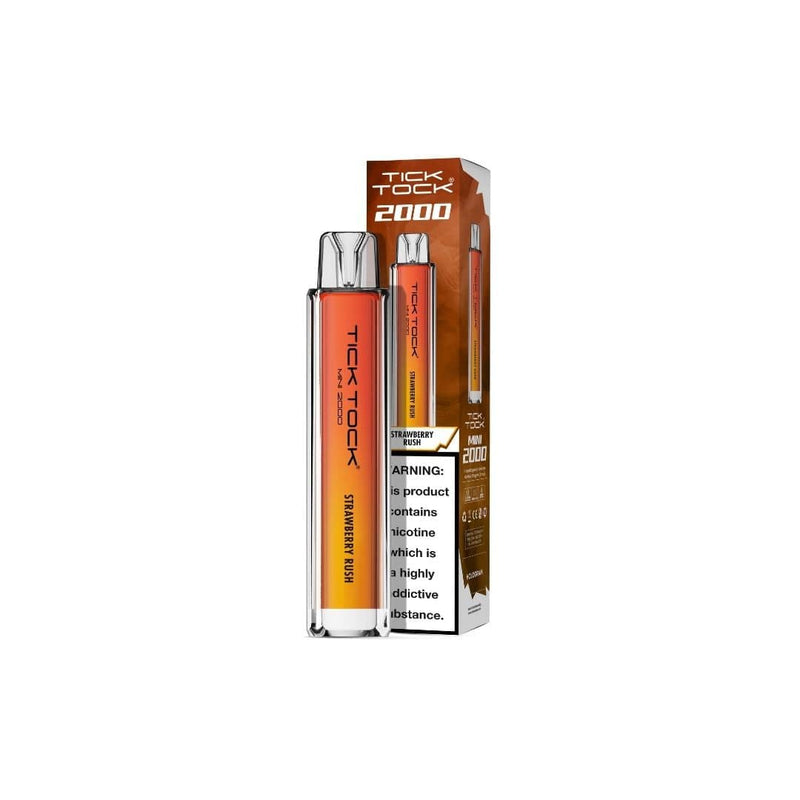 Tick Tock Vaping Products 20mg Tick Tock Mini 2000 Prefilled Pod Kit 2000 Puffs