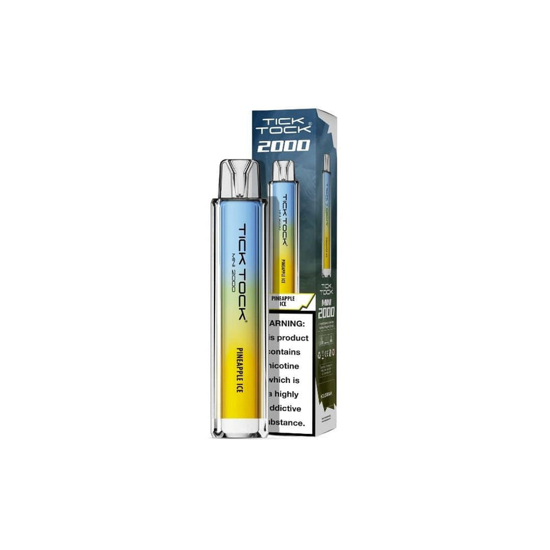 Tick Tock Vaping Products 20mg Tick Tock Mini 2000 Prefilled Pod Kit 2000 Puffs