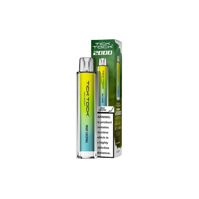 Tick Tock Vaping Products 20mg Tick Tock Mini 2000 Prefilled Pod Kit 2000 Puffs
