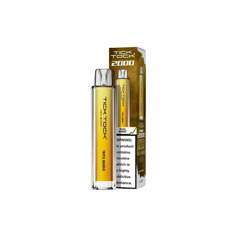 Tick Tock Vaping Products 20mg Tick Tock Mini 2000 Prefilled Pod Kit 2000 Puffs