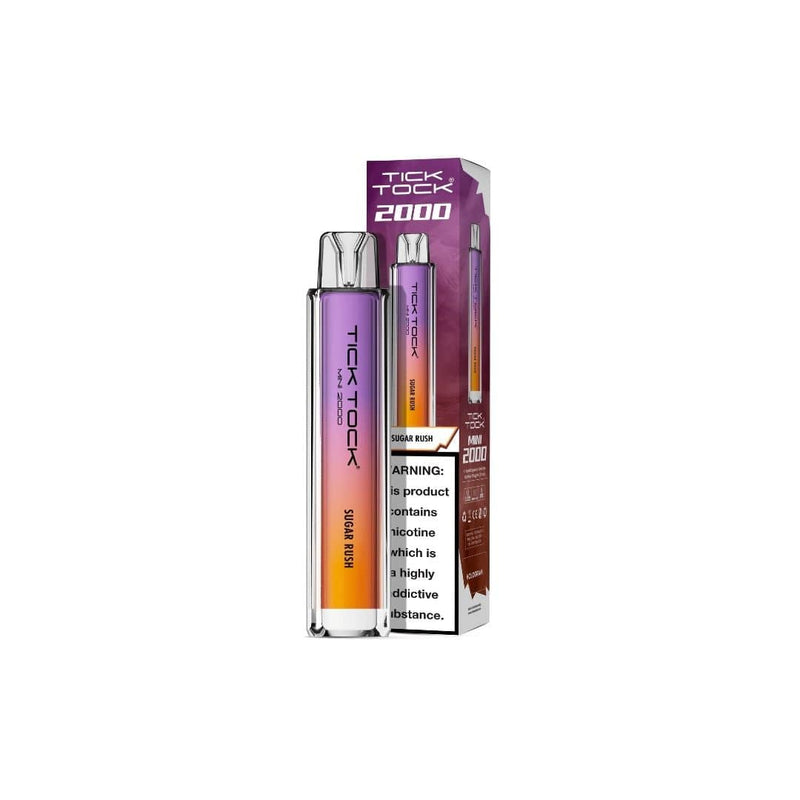 Tick Tock Vaping Products 20mg Tick Tock Mini 2000 Prefilled Pod Kit 2000 Puffs
