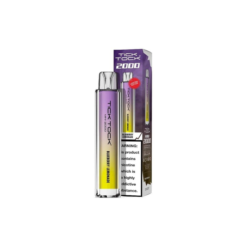 Tick Tock Vaping Products 20mg Tick Tock Mini 2000 Prefilled Pod Kit 2000 Puffs