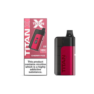 Titan X Vaping Products 20mg Titan X 10k Puff Prefilled Pod Vape Kit
