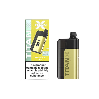 Titan X Vaping Products 20mg Titan X 10k Puff Prefilled Pod Vape Kit