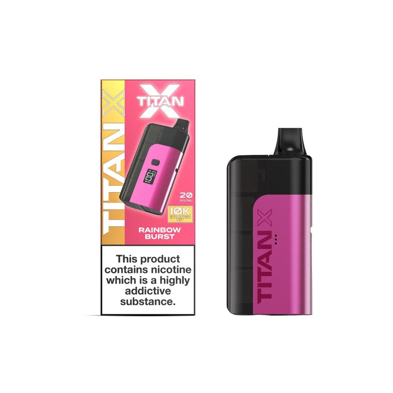 Titan X Vaping Products 20mg Titan X 10k Puff Prefilled Pod Vape Kit