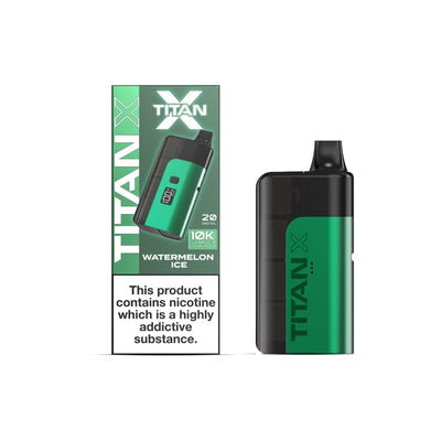 Titan X Vaping Products 20mg Titan X 10k Puff Prefilled Pod Vape Kit