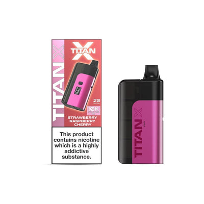 Titan X Vaping Products 20mg Titan X 10k Puff Prefilled Pod Vape Kit