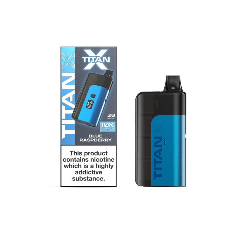 Titan X Vaping Products 20mg Titan X 10k Puff Prefilled Pod Vape Kit