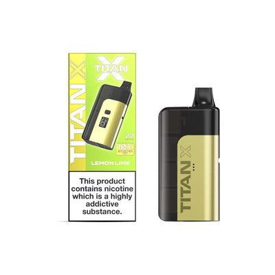 Titan X Vaping Products 20mg Titan X 10k Puff Prefilled Pod Vape Kit