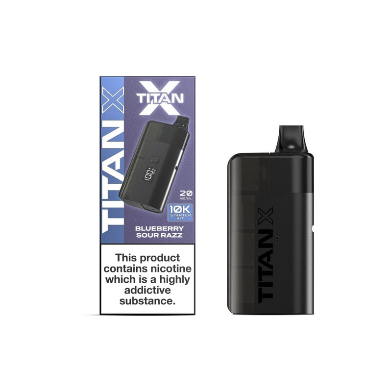 Titan X Vaping Products 20mg Titan X 10k Puff Prefilled Pod Vape Kit