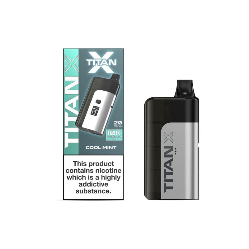 Titan X Vaping Products 20mg Titan X 10k Puff Prefilled Pod Vape Kit