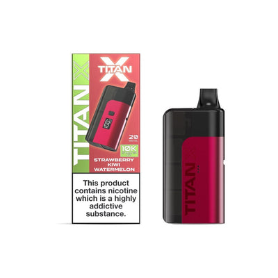 Titan X Vaping Products 20mg Titan X 10k Puff Prefilled Pod Vape Kit