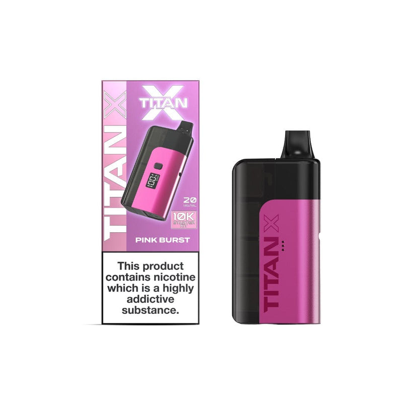 Titan X Vaping Products 20mg Titan X 10k Puff Prefilled Pod Vape Kit