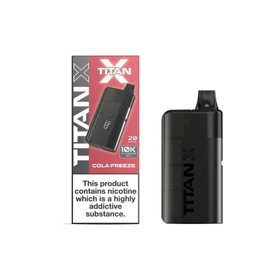 Titan X Vaping Products 20mg Titan X 10k Puff Prefilled Pod Vape Kit