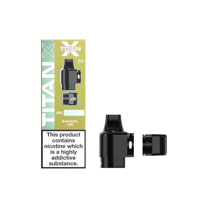Titan X Vaping Products 20mg Titan X 10k Puff Prefilled Pods