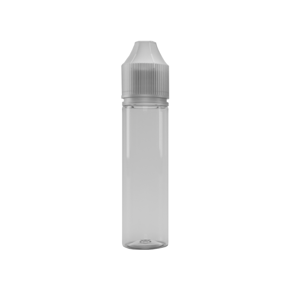 Torpedo Vaping Products White 60ml Torpedo Empty Shortfill Bottle