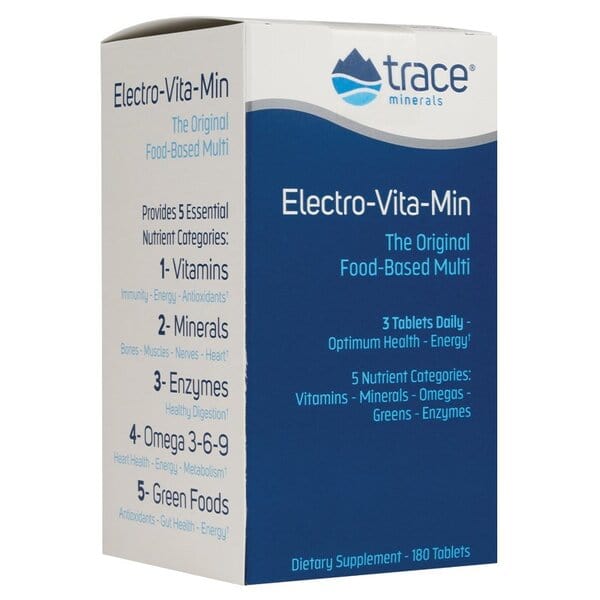 Trace Minerals Electro-Vita-Min - 180 tablets