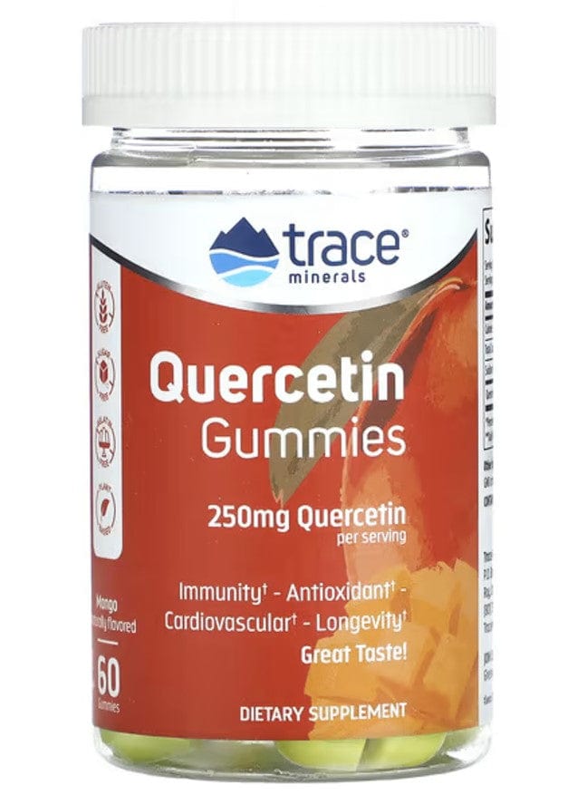 Trace Minerals Quercetin Gummies, 250mg - 60 gummies