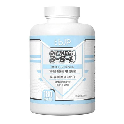 Trained by JP Health and Wellbeing Omega 3-6-9 - 180 caps
