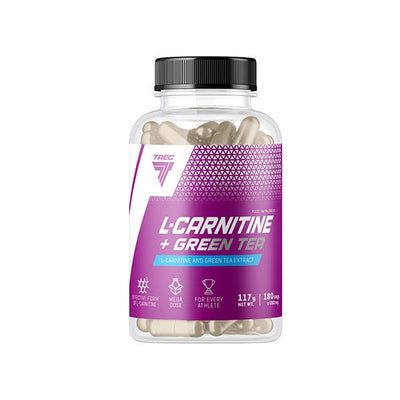 Trec Nutrition Amino Acids and BCAAs L-Carnitine + Green Tea - 180 caps