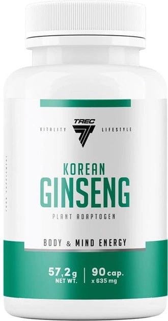 Trec Nutrition Health and Wellbeing Korean Ginseng - 90 caps