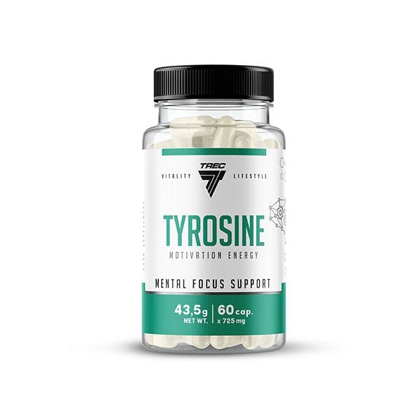 Trec Nutrition Nootropics & Supplements Tyrosine - 60 caps
