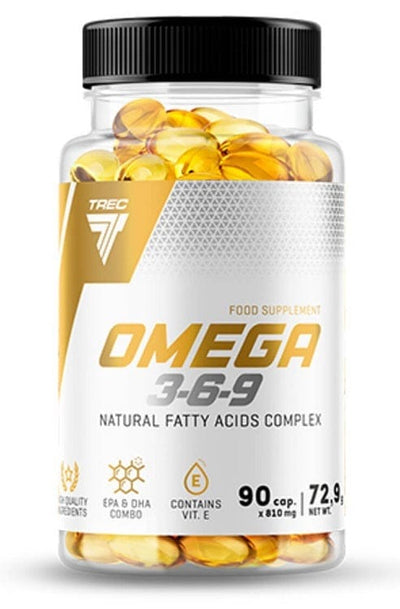 Trec Nutrition Omegas, EFAs, CLA, Oils Omega 3-6-9 - 90 caps