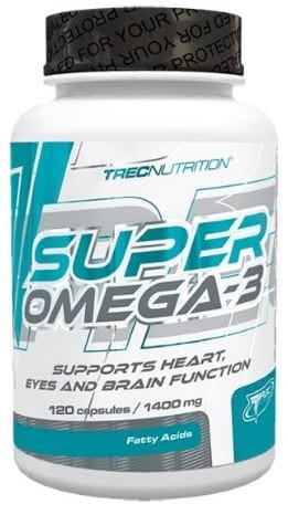 Trec Nutrition Omegas, EFAs, CLA, Oils Super Omega-3 - 120 caps