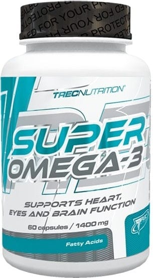 Trec Nutrition Omegas, EFAs, CLA, Oils Super Omega-3 - 60 caps