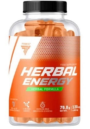 Trec Nutrition Supplements Herbal Energy - 120 caps