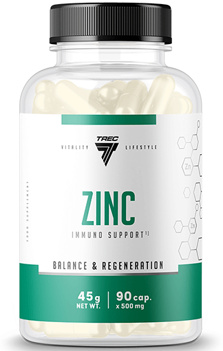 Trec Nutrition Vitamins & Minerals Zinc - 90 caps