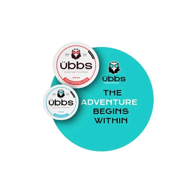 Übbs Smoking Products 6mg 11mg 14mg Ubbs Nicotine Pouches CDU Bundle + 120 Units Set