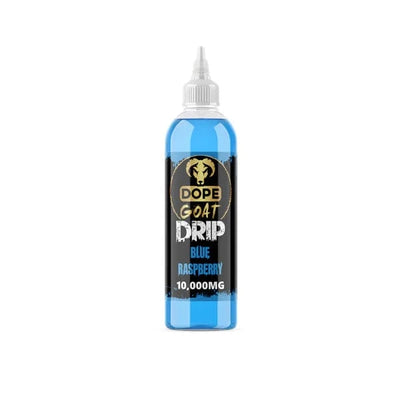 UK Flavour CBD Products Blue Raspberry Dope Goat Drip 10,000mg CBD Vaping Liquid 250ml (70PG/30VG)
