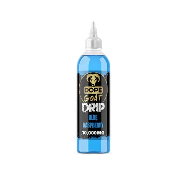UK Flavour CBD Products Blue Raspberry Dope Goat Drip 10,000mg CBD Vaping Liquid 250ml (70PG/30VG)