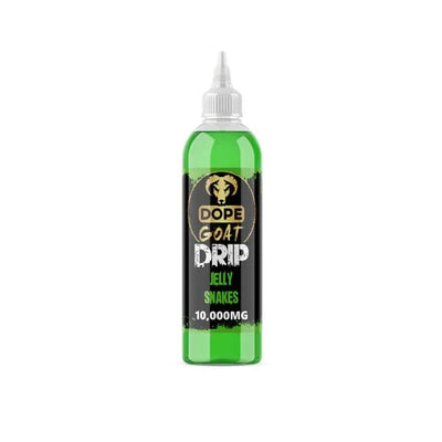 UK Flavour CBD Products Jelly Snakes Dope Goat Drip 10,000mg CBD Vaping Liquid 250ml (70PG/30VG)