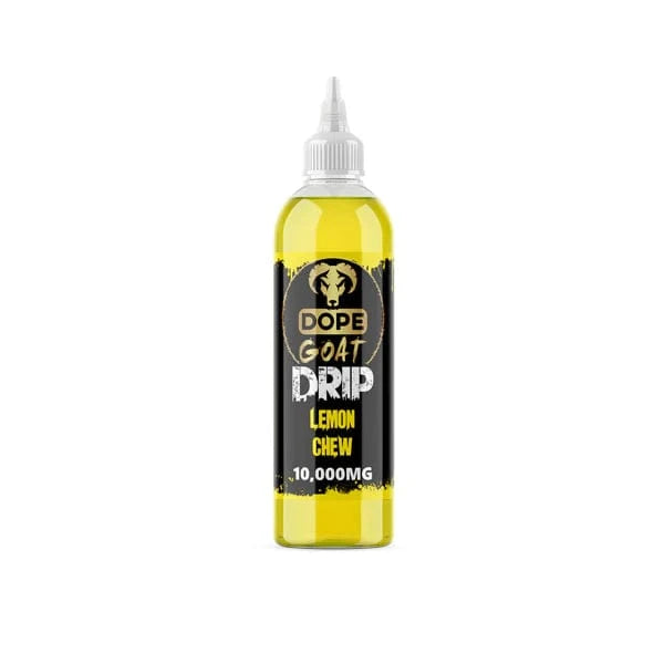 UK Flavour CBD Products Lemon Chew Dope Goat Drip 10,000mg CBD Vaping Liquid 250ml (70PG/30VG)