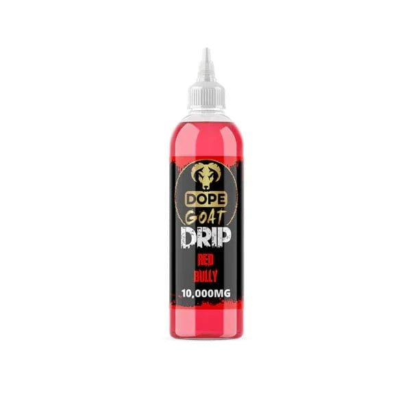 UK Flavour CBD Products Red Bully Dope Goat Drip 10,000mg CBD Vaping Liquid 250ml (70PG/30VG)