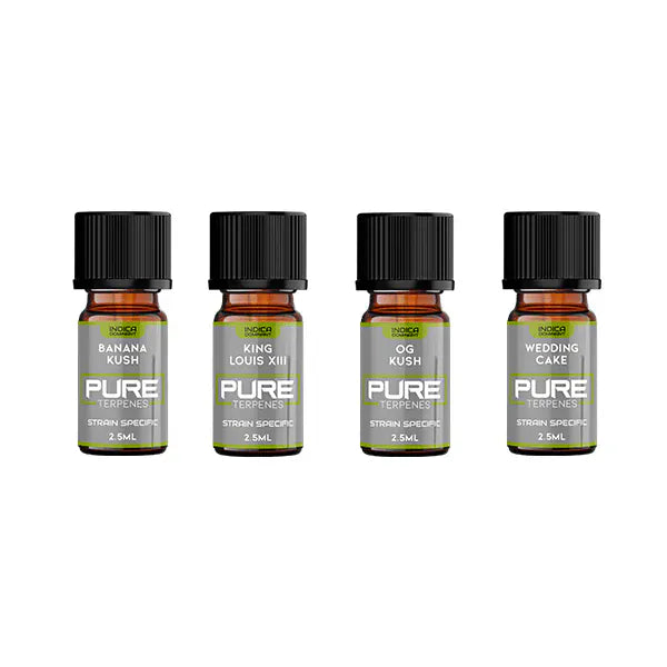 UK Flavour CBD Products UK Flavour Pure Terpenes Indica 2.5ml