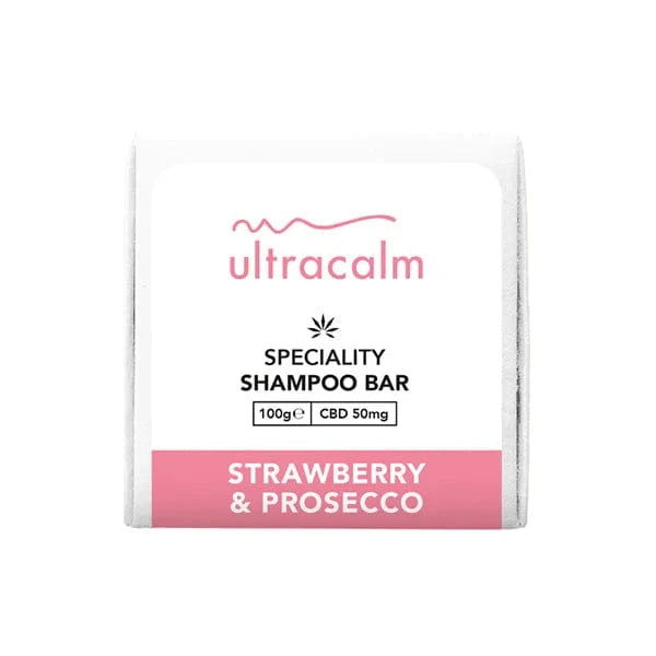 Ultracalm CBD Products Raspberry Gin Ultracalm 50mg CBD Shampoo Bar 100g