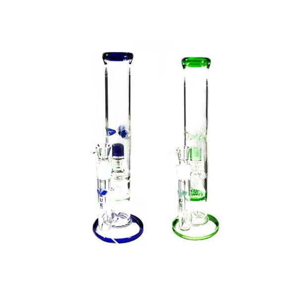 Unbranded Smoking Products Large Percolator Glass Bong 14"
