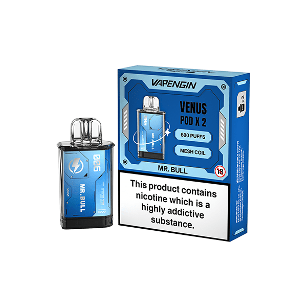 Vapengin Vaping Products Watermelon Ice 20mg Vapengin Venus Prefilled Pods 1200 Puffs - 2 Pcs