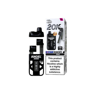 Vapes Bars Vaping Products 20mg Angel 20000 by Vapes Bars Duel Prefilled Pod Vape Kit 20000 Puffs